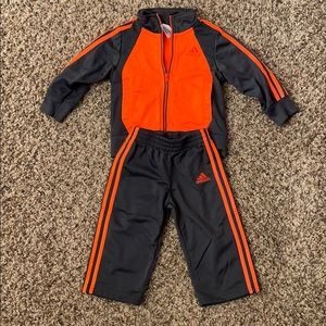 Adidas track suit for baby boy